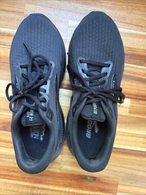 Brooks Glycerin GTS 21 Black Running Shoes Women’s 9 1/2
